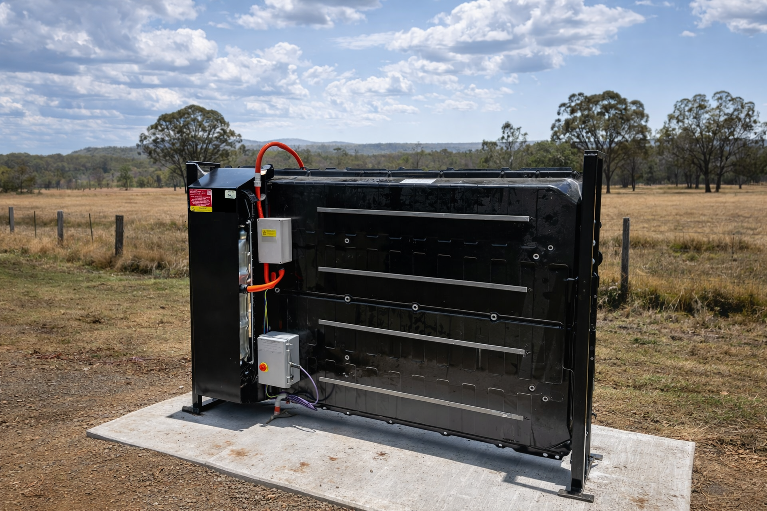 Better Life Batteries installation in the field