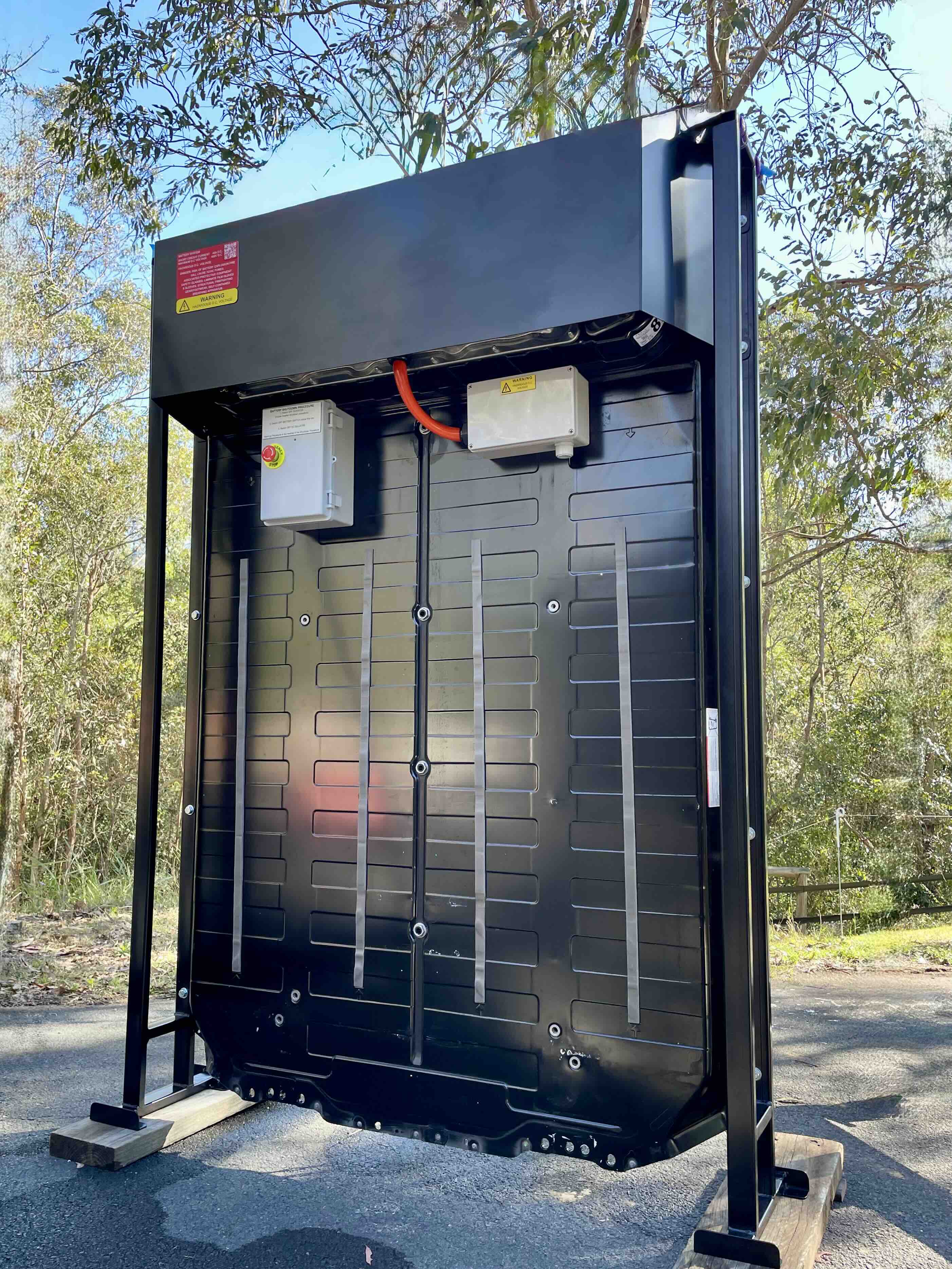 Bessie — second-life EV battery pack